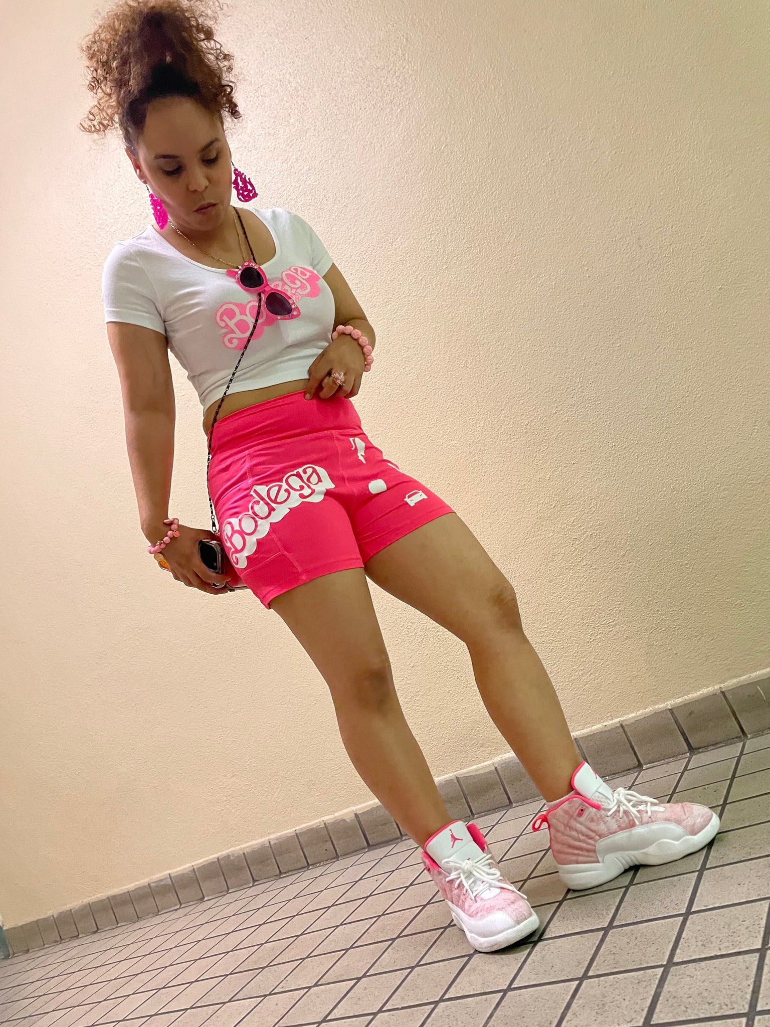 Bodega Girl Yoga Shorts