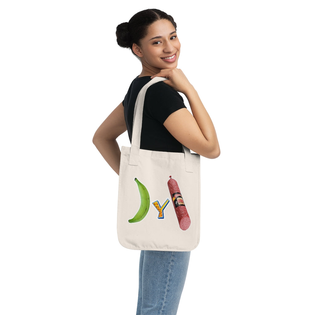 Plantano Y Salami Tote Bag