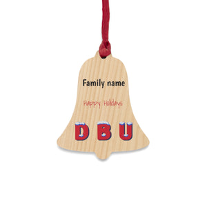 Family Wooden Holiday Ornaments
